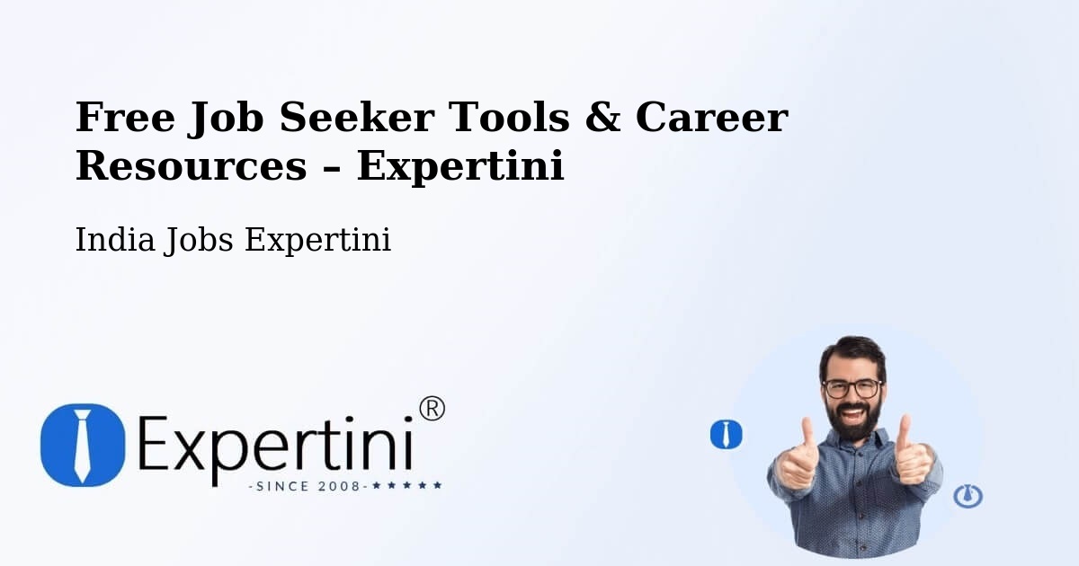 Free Job Seeker Tools & Career Resources – Manjeri - Manjeri, India Jobs Expertini